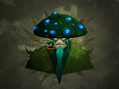 Nature's Prophet art channel character design dota2 nature natures prophet twitch vector