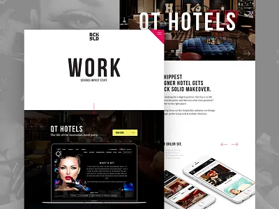 Rock Solid Digital clean creative digital redesign ui web webdesign work