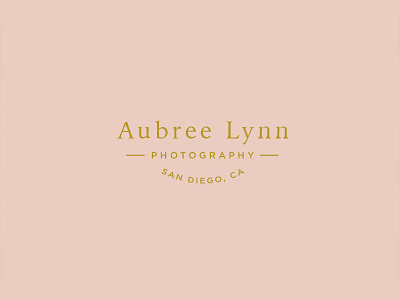 Aubree Lynn Rebrand aubree lynn branding design identity logo photographer photography type typography