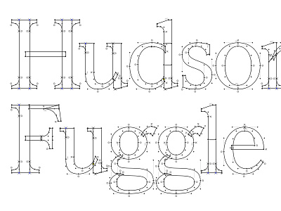 Hudson Fuggle brand custom type design hand crafted hand drawn hand lettering lettering logo logotype type typography vector