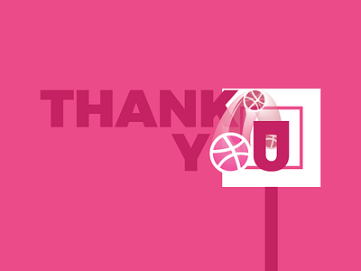 Thank You Daryl Ginn! ball basketball basketball net debut dribbble dunk motion pink shot sport thank you throw