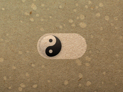 Daily UI #15 - On/Off Switch dailyui gif radio switch ying yang
