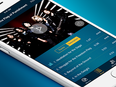 Musical App Concept app mobile musical