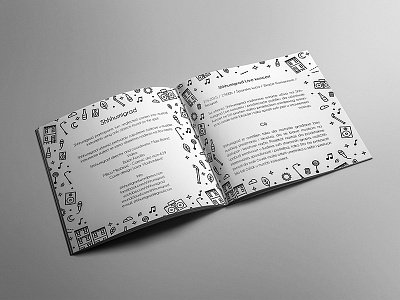 Shhhumigrad booklet book icons instruments music alternative making event shhhumigrad booklet