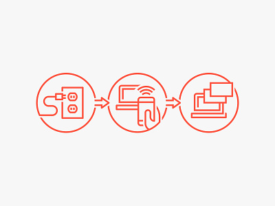 Easy Setup Icon(s) computer icon iconography mobile monitor phone power setup