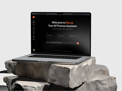 Nexus - AI Finance Chatbot UI Exploration ai ai assistant ai chatbot ai ux chat ai chat gpt chatbot ui dark mode design design inspiration finance finance ui futuristic ui minimal design ui ui design ui exploration ui ux web design