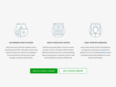 Flat icons for Vend U flat icon icon icons lines monochromatic