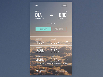 Flight Search app dailyui design flight graphic design mobile search travel ui user interface web