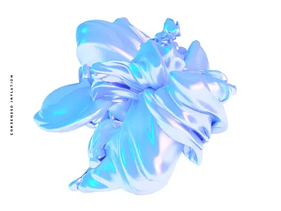 Condensed Inflation 3d 3d design abstract cinema 4d colors deformer digital glow inspiration visual art