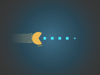 pacman art animation art canvas html