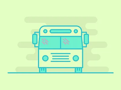 Shuttle bus illustration school school bus shuttle transportation