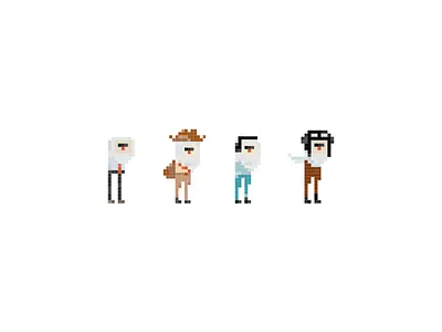 Pixel Art 16bit 8bit bit character geek geekart illustration pixel pixel art