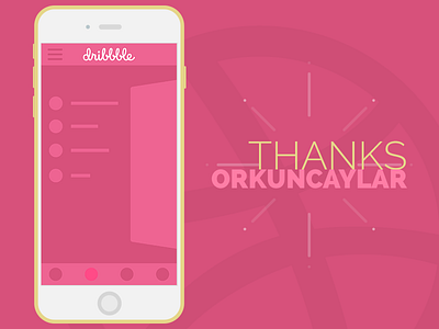 Hello Dribbble! dribbble hello invite thanks