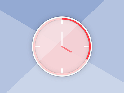 072 Clock Dailyui 72 dailyui lock minimal pantone 2016 ui ux widget