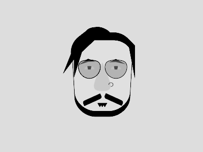 Self Portrait. after effects character design illustrator selfie shape layers