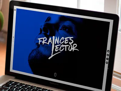 Proposal for Dj Frances Lector dance dj france interaction layout livesets music onepage paris playlist ui ux