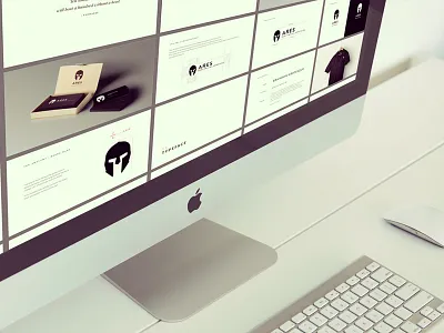 Ares Brand Guidelines black branding identify logo typography