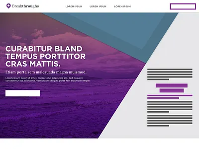 breakthroughs site comp site design wip
