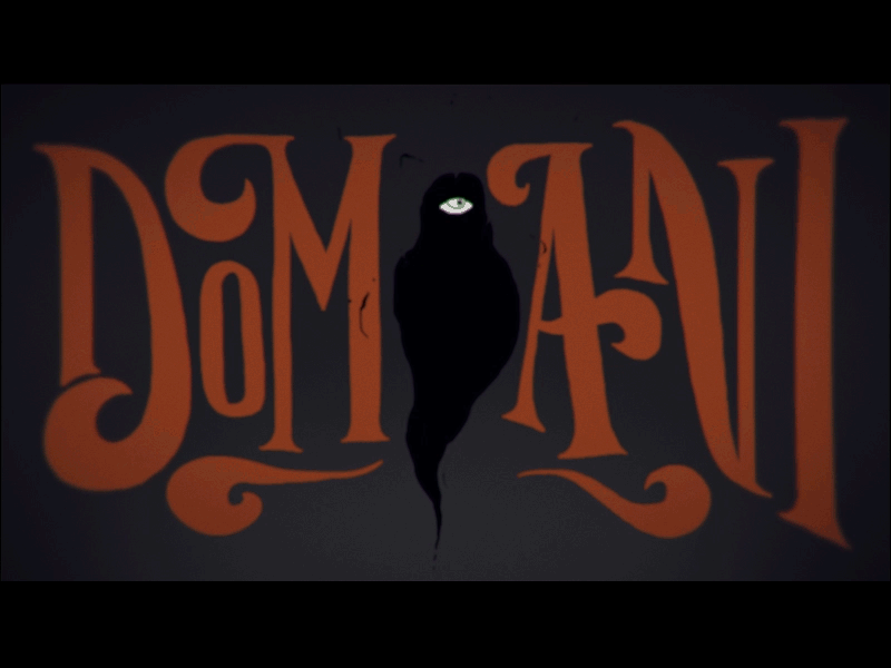 "Tomorrow" Type Animation animation domani ghost gif lettering tomorrow type typography