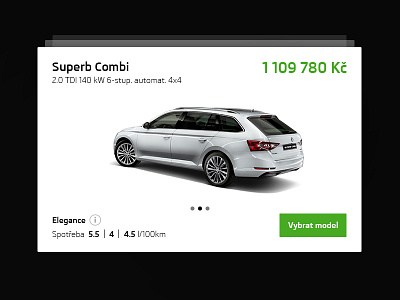 Info box design fresh graphic grid layout skoda style typography ux white