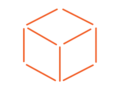 Moving Company Logo box design logo moving company orange