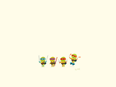 Teeny Mutant Ninja Turtles animation cartoon illustration ninja turtles tmnt