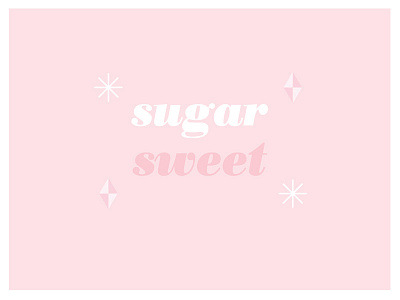 SugarSweet candy crystals icon pastel pink sugar sweet type