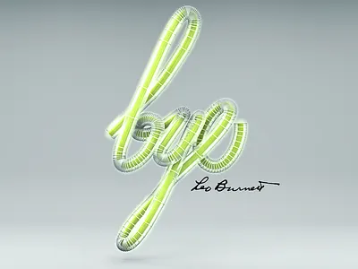 Bye Leo Burnett México c4d glow leoburnett méxico tipography