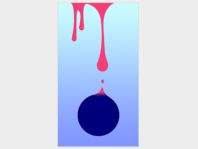 Emotion Influence app circle dripping emotions goo slime