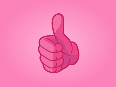 Dribbble Debut debut dribbble thumb thumbs up up