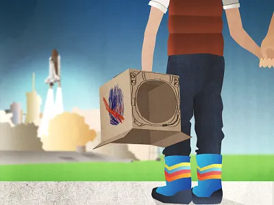 Dream big dreams dream illustration texture