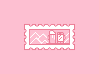 Procrastilater andreas wikström design icon illustration procrastinate vacation