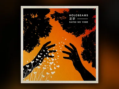 Album Art WIP album art illustration japan music orange record sleeve warm wip