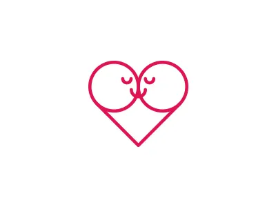 kissy heart icon