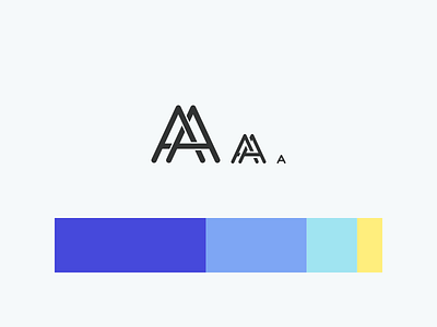 Identity Brush Up color scheme graphic profile identity logo logotype