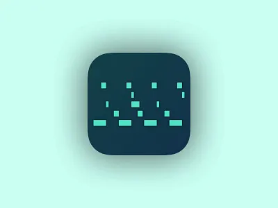 Daily UI #005 - App Icon 004 ableton app dailyui icon interface midi pattern piano roll ui ux