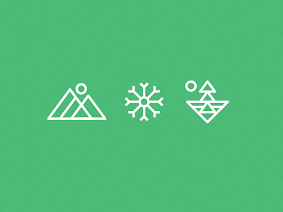 Icons butts icon icons mountain tree winter
