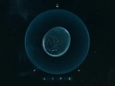 Futuristic cellular interface app futuristic hud interactive interface ipad life orb organic ui