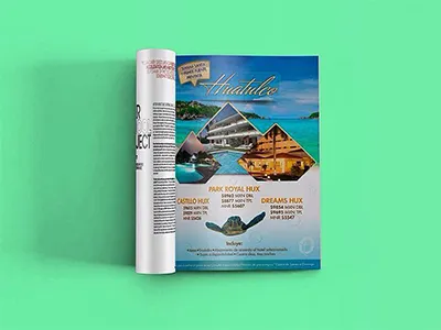 Anuncio para revista