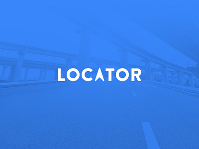 Locator arrow location logo mark minimal navigation