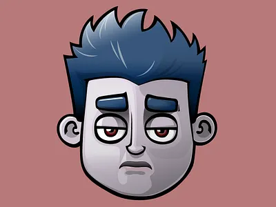 ...really? cartoon design doodle face head illustration illustrator vector