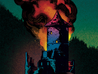 Metzengerstein art comicbook graphicnovel illustration