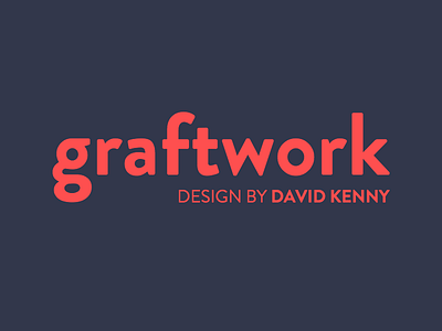 New colours blue brandon graftwork grotesque logo red