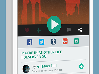 Social Share (#010) 010 app app design dailyui day 10 share social