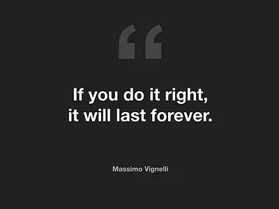 UX Presentation classic design wisdom presentation ux vignelli