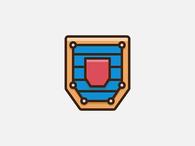 Questing Essentials - Shield Icon design icon icon design iconography ui user interface userinterface ux video games zelda