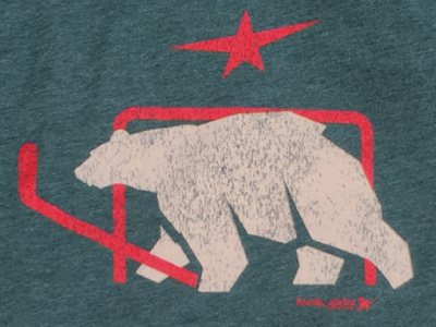 B(e)ar Down beauty design hockey logo minnesota status t shirt wild