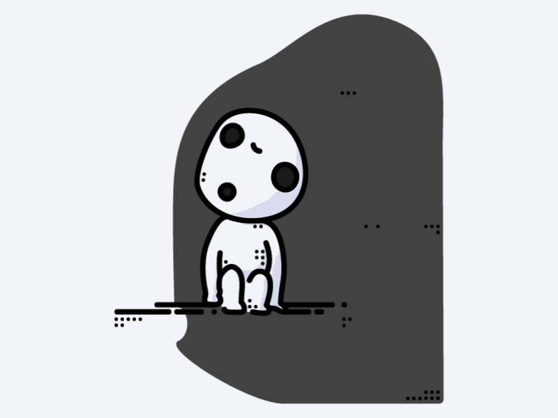 Kodama animation gif kodama motion