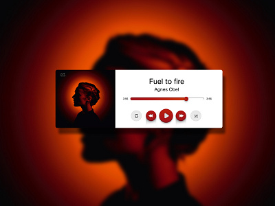 Music Player interface musicplayer pause play ui ux