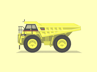 Dump Truck 2 baby dump truck line art truck vector vehicle